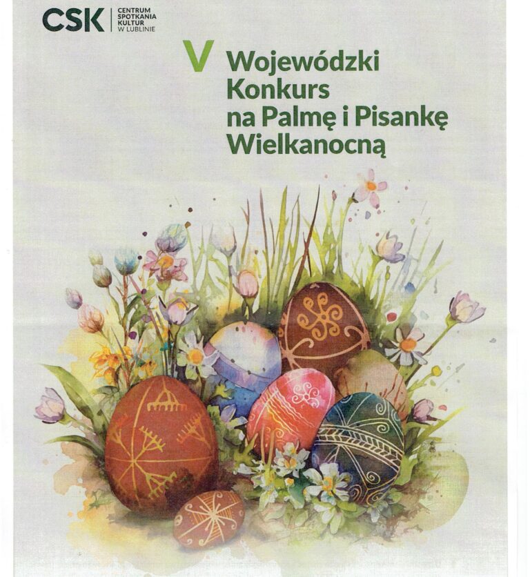 Read more about the article V Wojewódzki Konkurs na Palmę i Pisankę Wielkanocną
