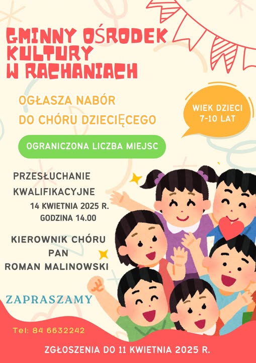 Read more about the article Nabór do chóru dziecięcego