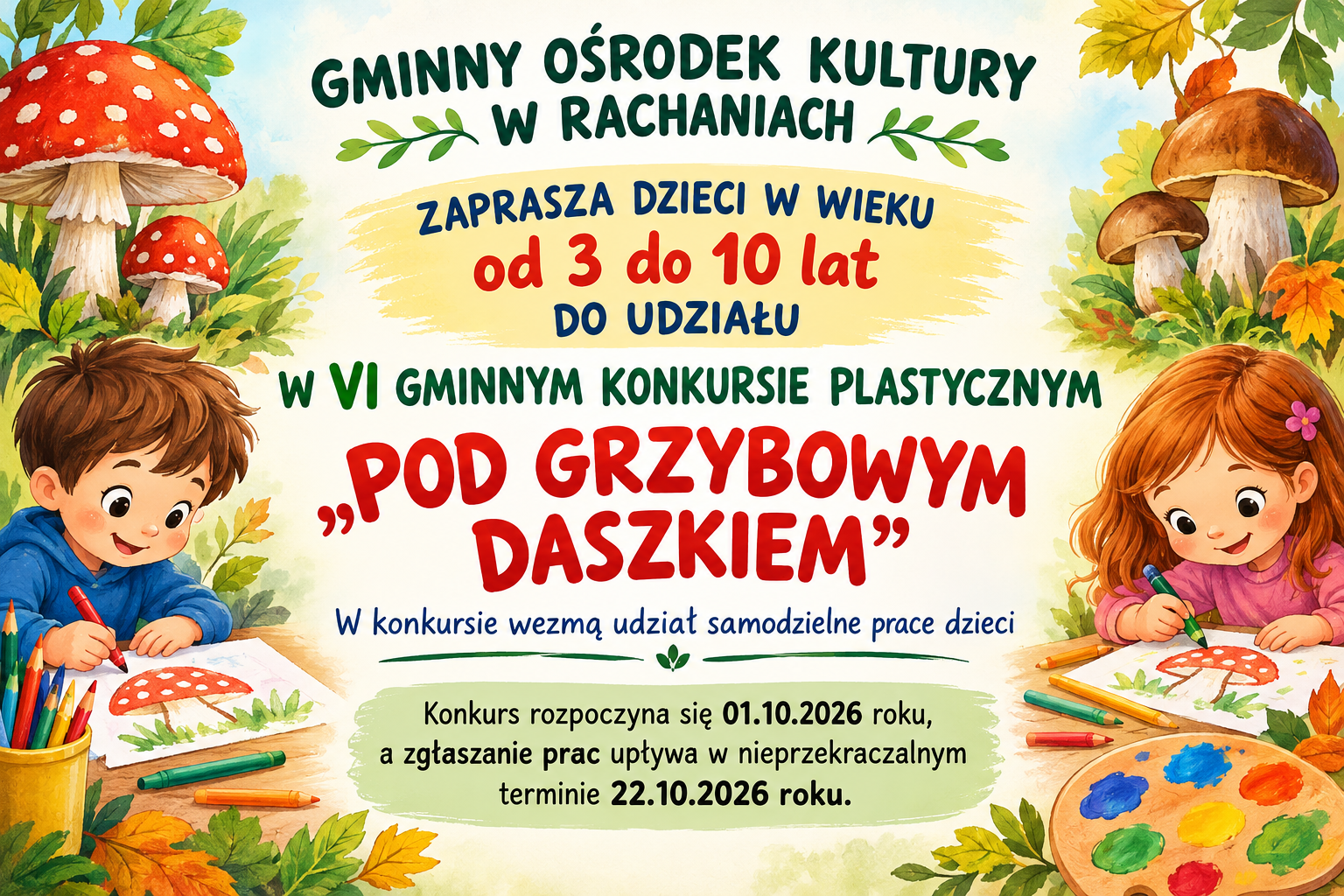 You are currently viewing POD GRZYBOWYM DASZKIEM